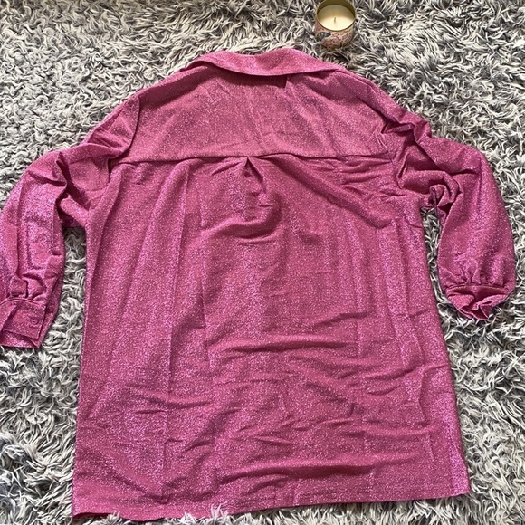 NWOT Princess Polly Pink EVOLVING SHIRT Button Down Dress - Picture 14 of 16